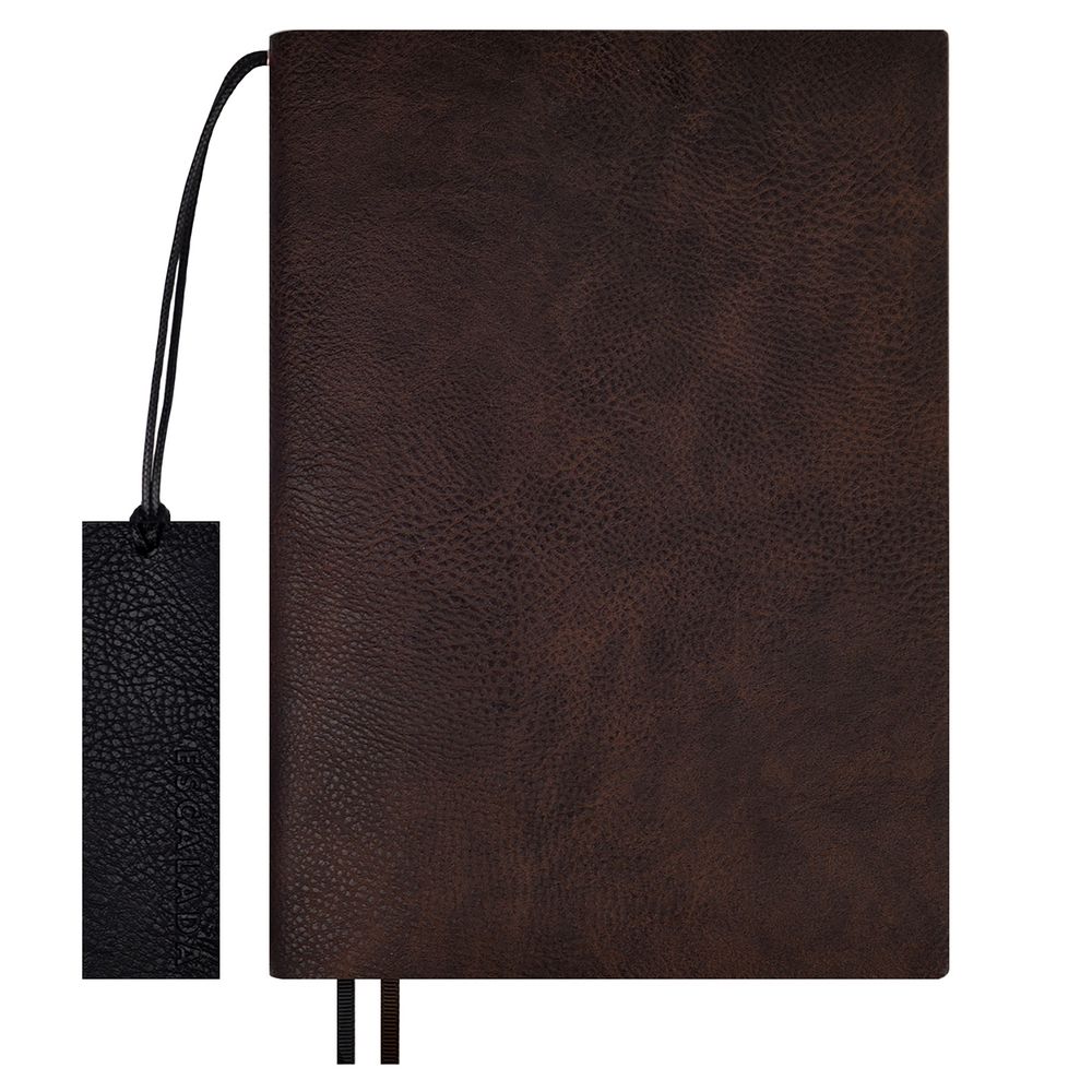 Ежедневник Avila, недатированный, коричневый-0