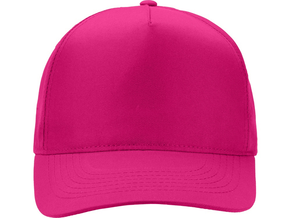Бейсболка Poly 5-ти панельная 120гр, фуксия-4