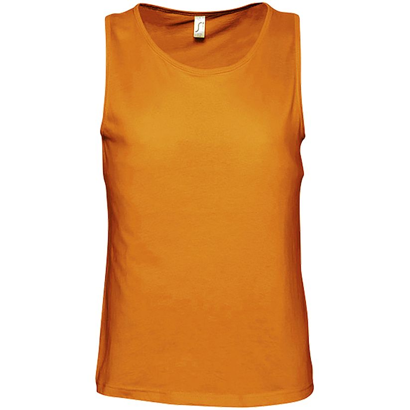 Майка мужская Justin 150, оранжевая-0