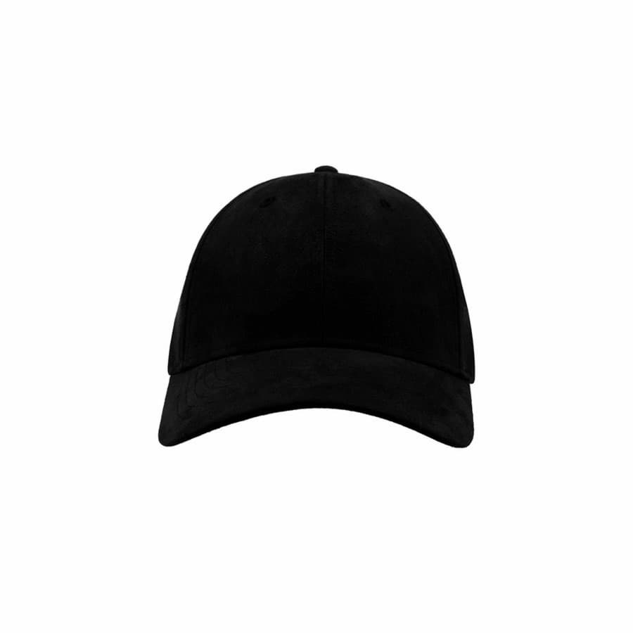 Бейсболка FAM, 6 клиньев, металлическая застежка, черный-4