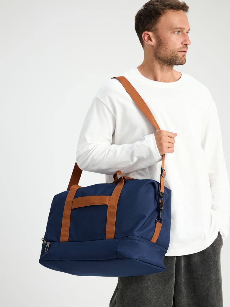 Сумка дорожная Incluso, синяя-6