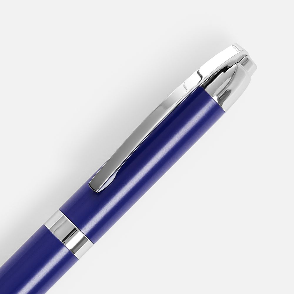 Ручка шариковая Razzo Chrome, ver.2, синий-3