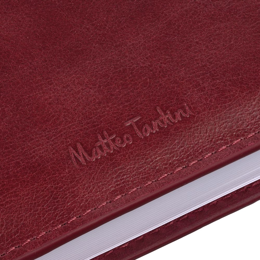 Ежедневник Termini, недатированный, темно-красный-6