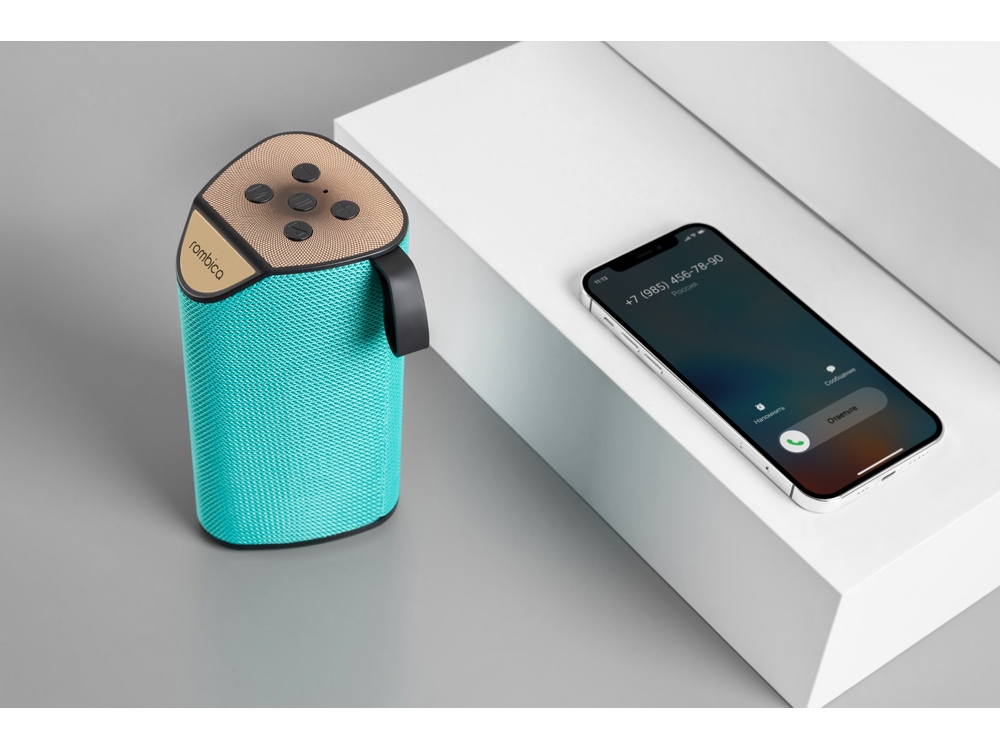 Портативная акустика Rombica mysound Tetria Green-3