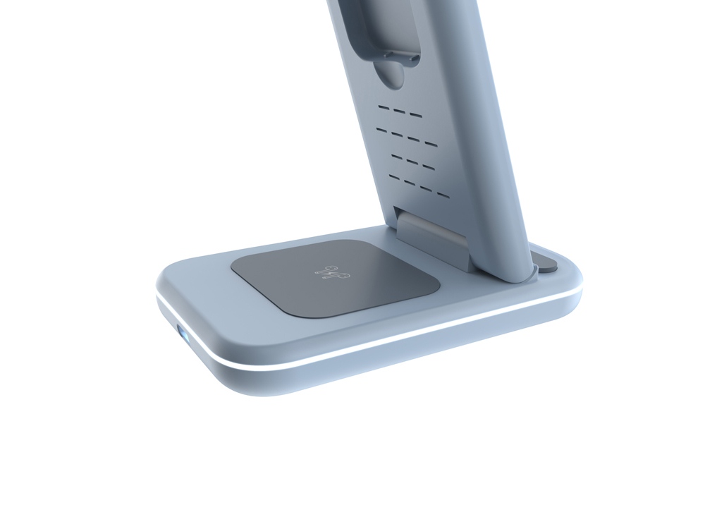 Беспроводное зарядное устройство 3-в-1 CANYON WS-304 (CNS-WCS304B), 15W, голубой-6