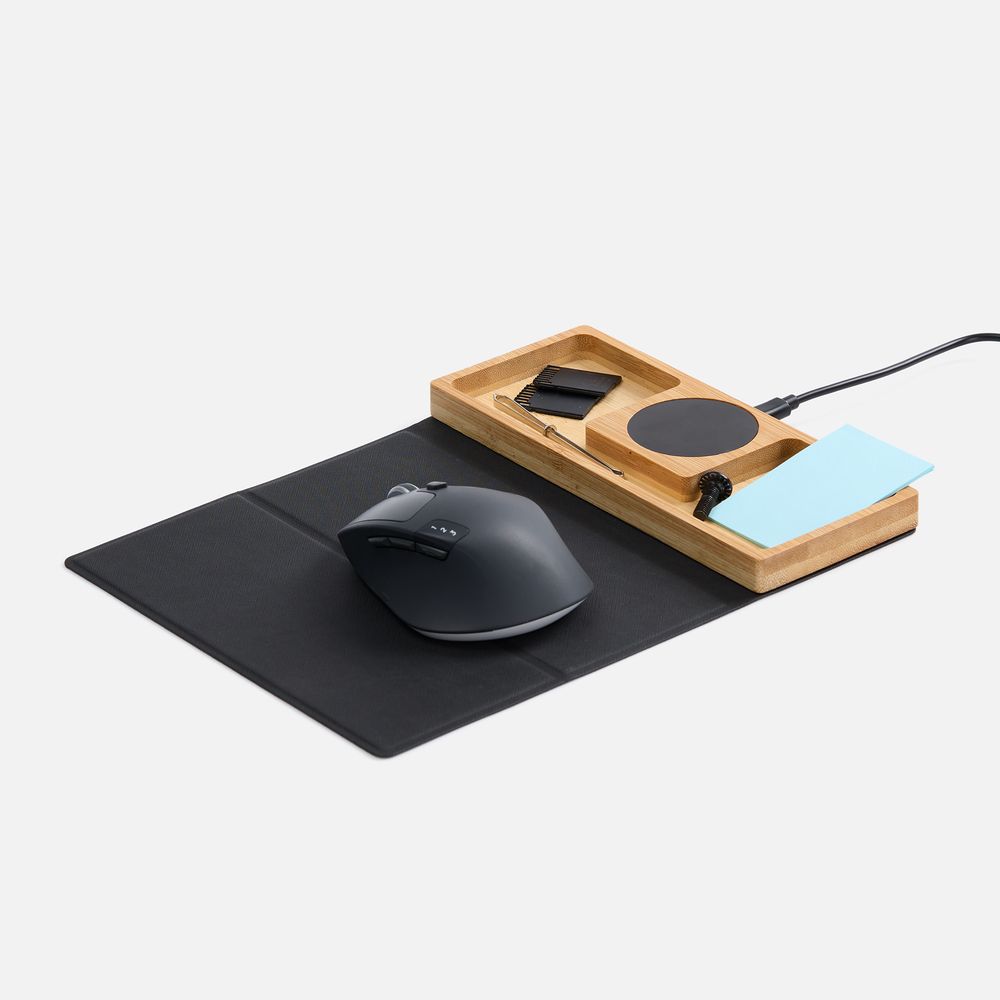 Складной коврик для мышки с беспроводной зарядкой Midstream ver.2-1