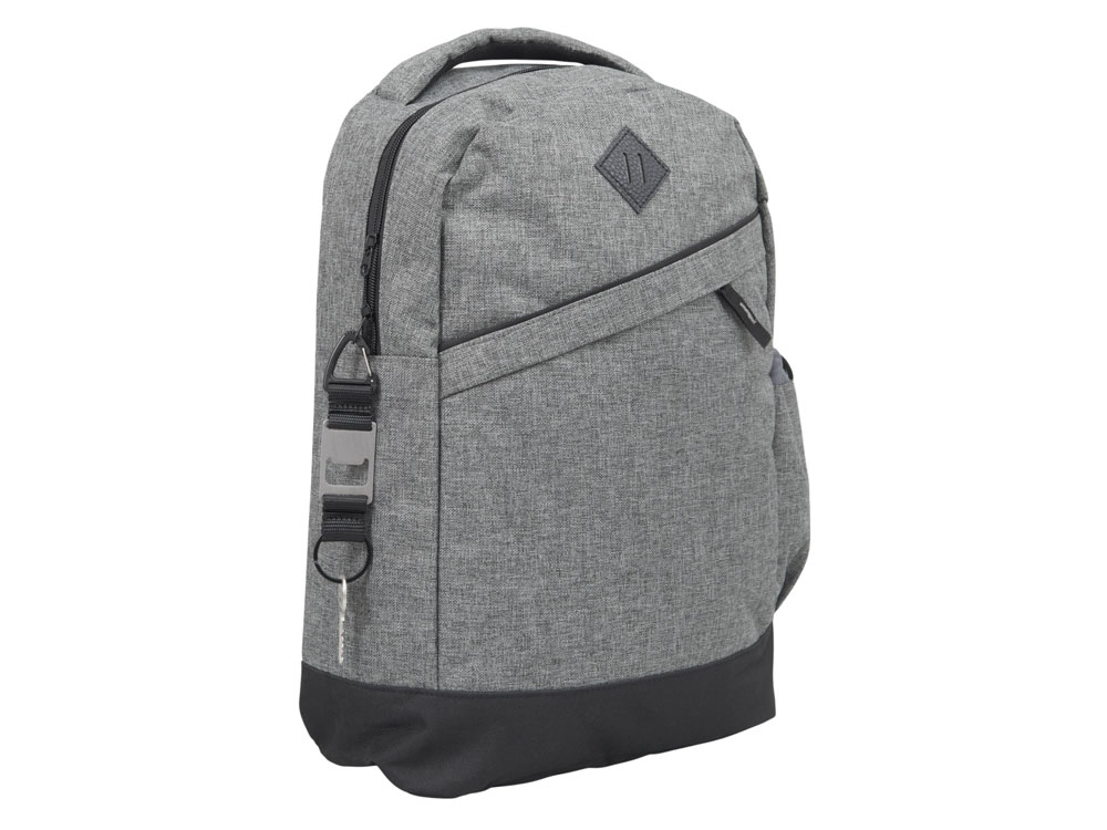 Брелок-ремувка с открывашкой и карабином Champion, черный-2