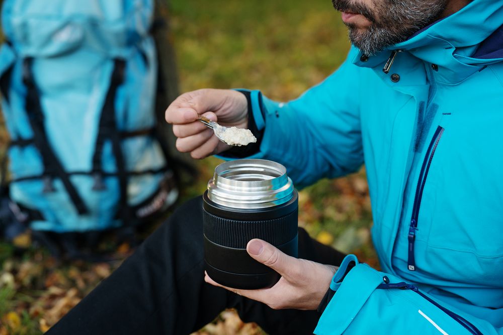 Термос для еды Takk Pappa, черный-3