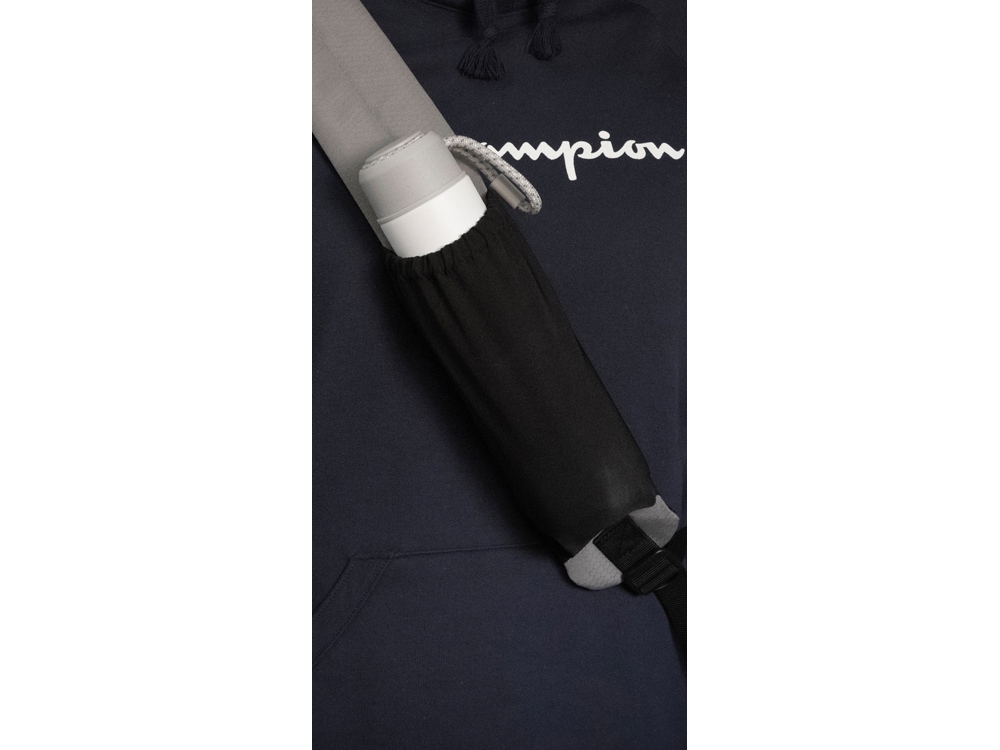 Сумка-слинг Nomad на одно плечо из водостойкого переработанного пластика, серый-4