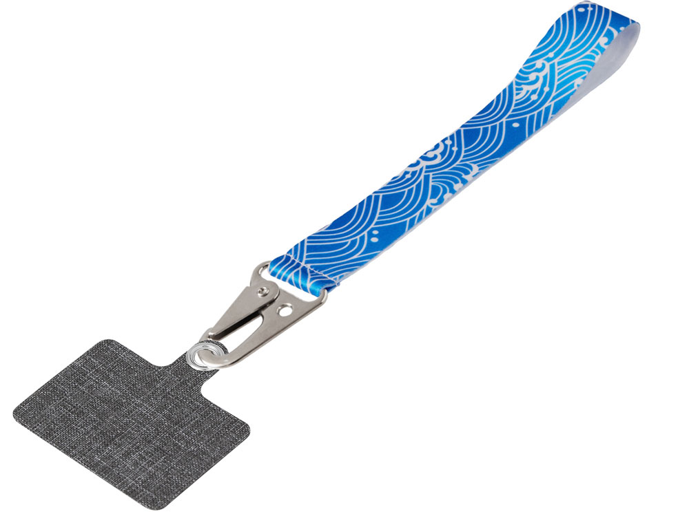 Ремувка под сублимацию с большим карабином и большим держателем для телефона из ПЭ-0