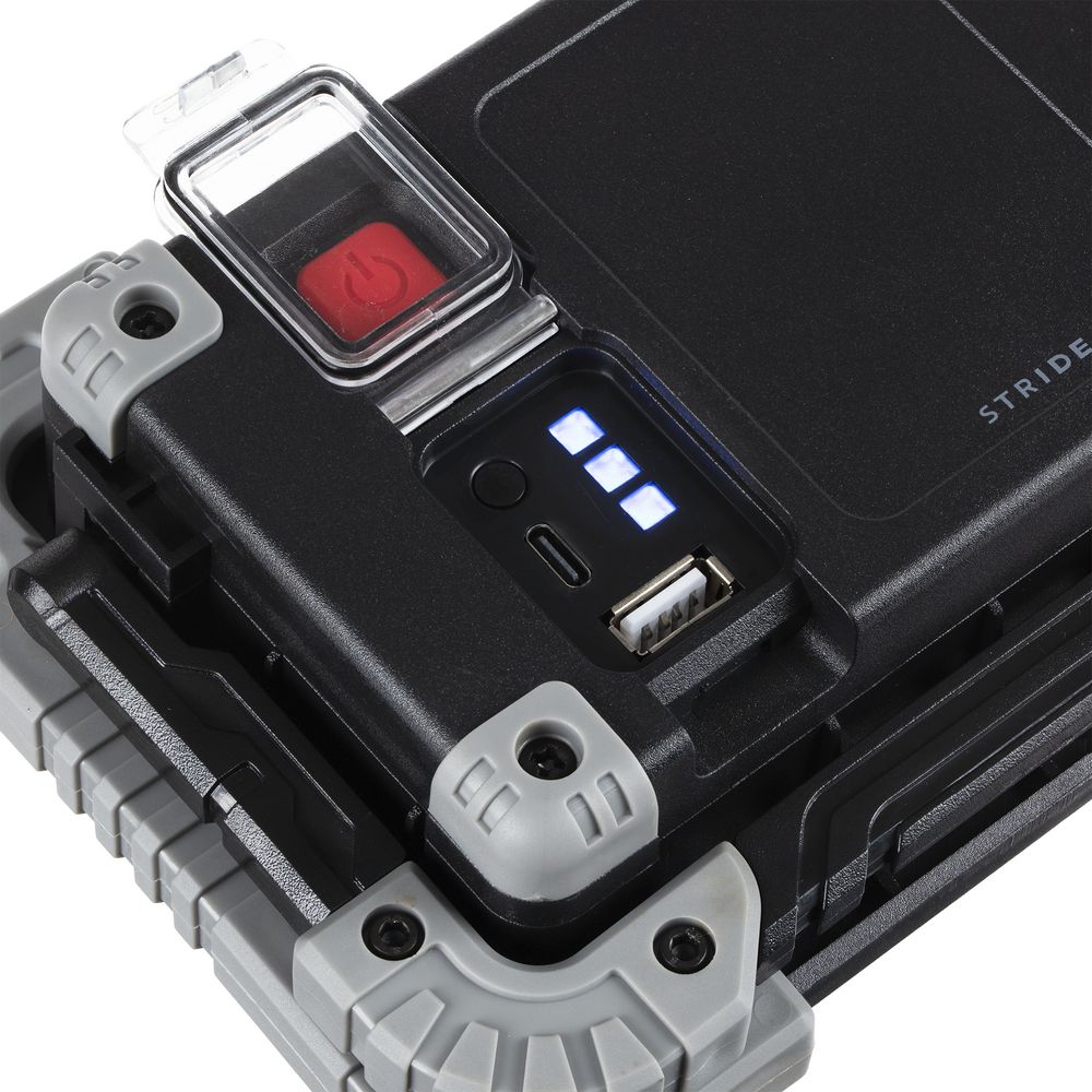 Фонарь аккумуляторный Grimsel, ver.2, серый-4