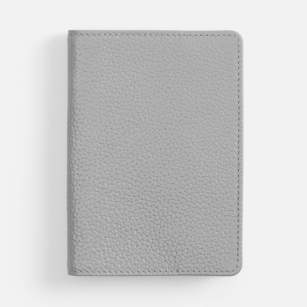 Обложка для паспорта Unison, серая-0