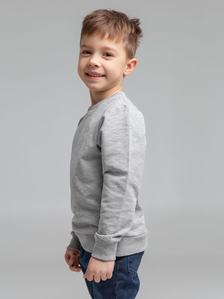 Свитшот детский Toima Kids 2.0, серый меланж-3