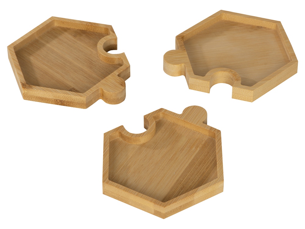 Набор костеров-менажниц в форме пазла Sota-3