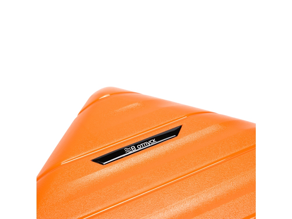 Чемодан TORBER В Отпуск, оранжевый, полипропилен, 45 х 28 х 68 см, 79 л-7