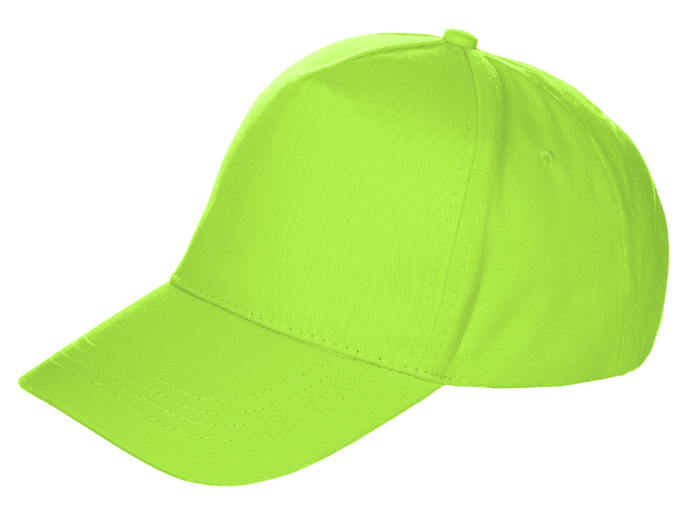 Бейсболка Мемфис 230 5-панельная, яблочно-зеленый-3