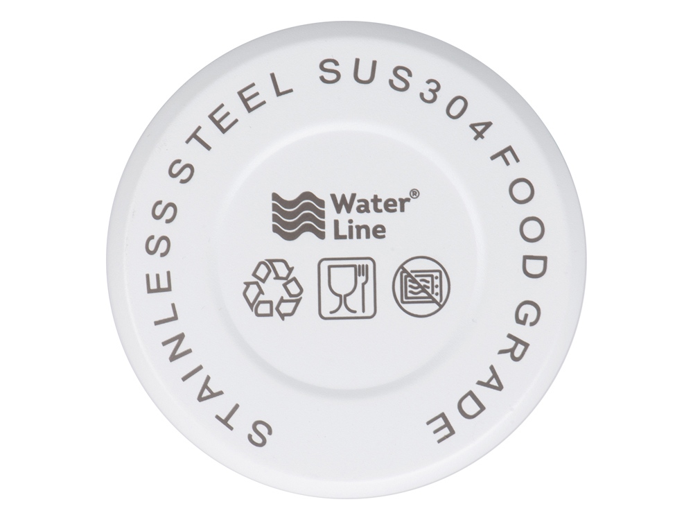 Термос с чашей и двойными медными стенками Stern, 1 л, белый-5