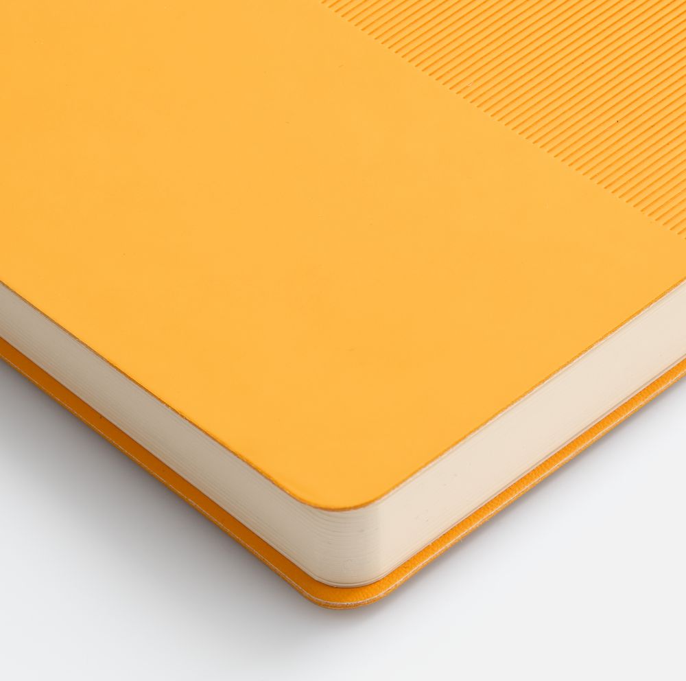 Ежедневник Vale New, недатированный, желтый-2