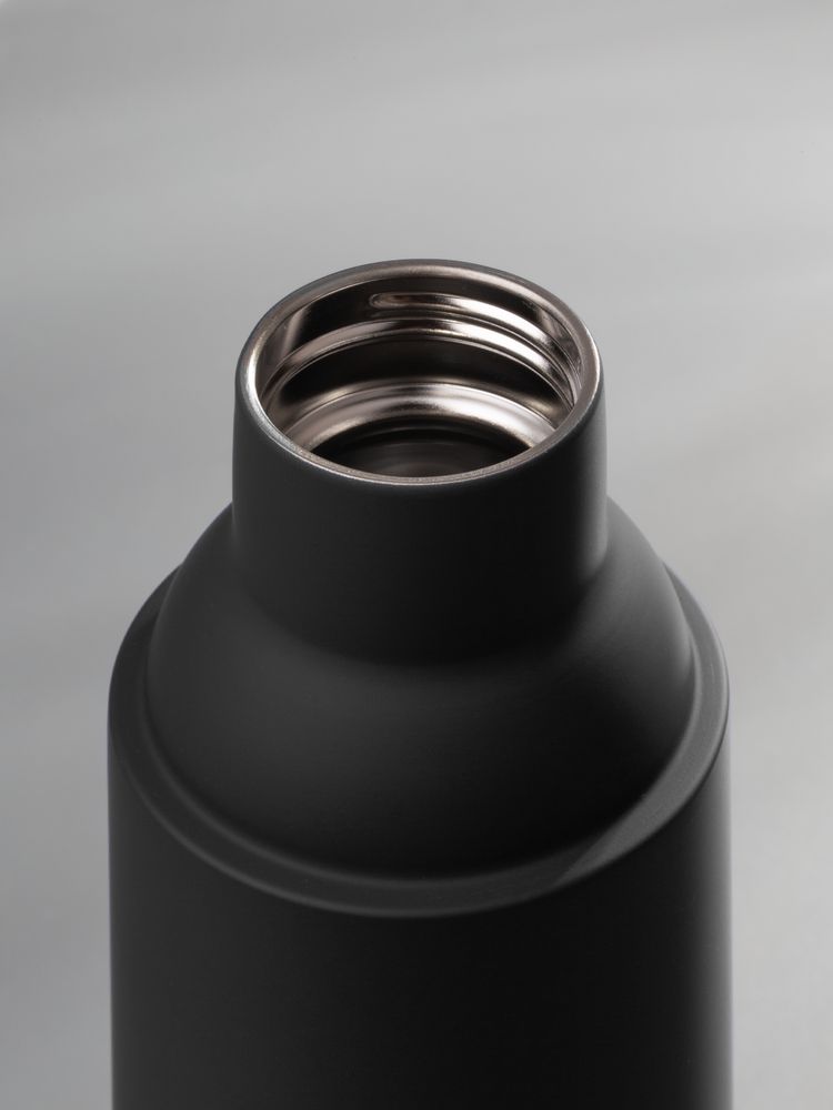 Термос Tubula Soft Touch, черный-4