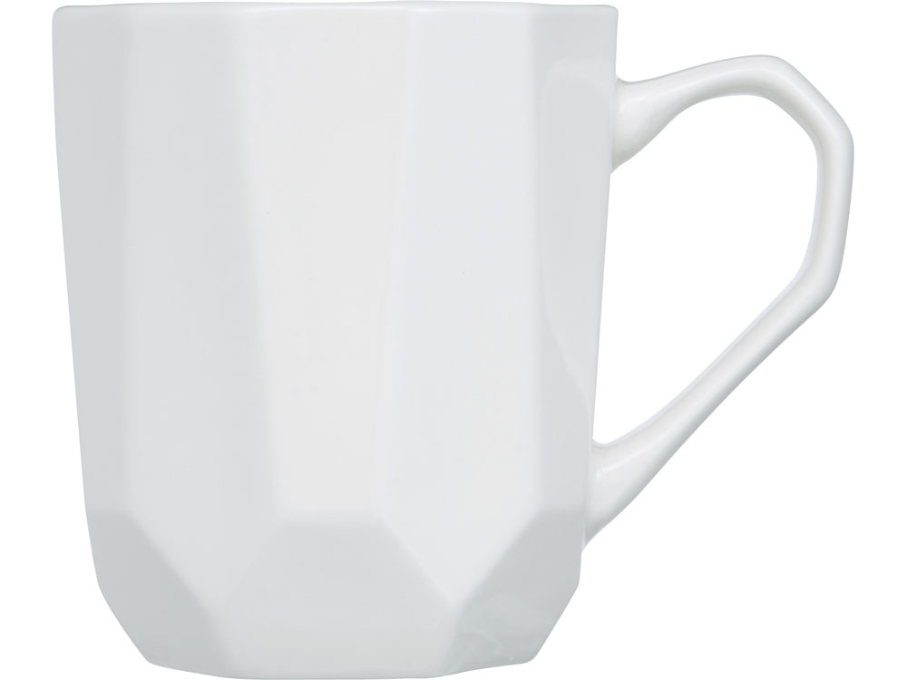 Кружка с гранями Amery, 310мл, белый глянцевый-2