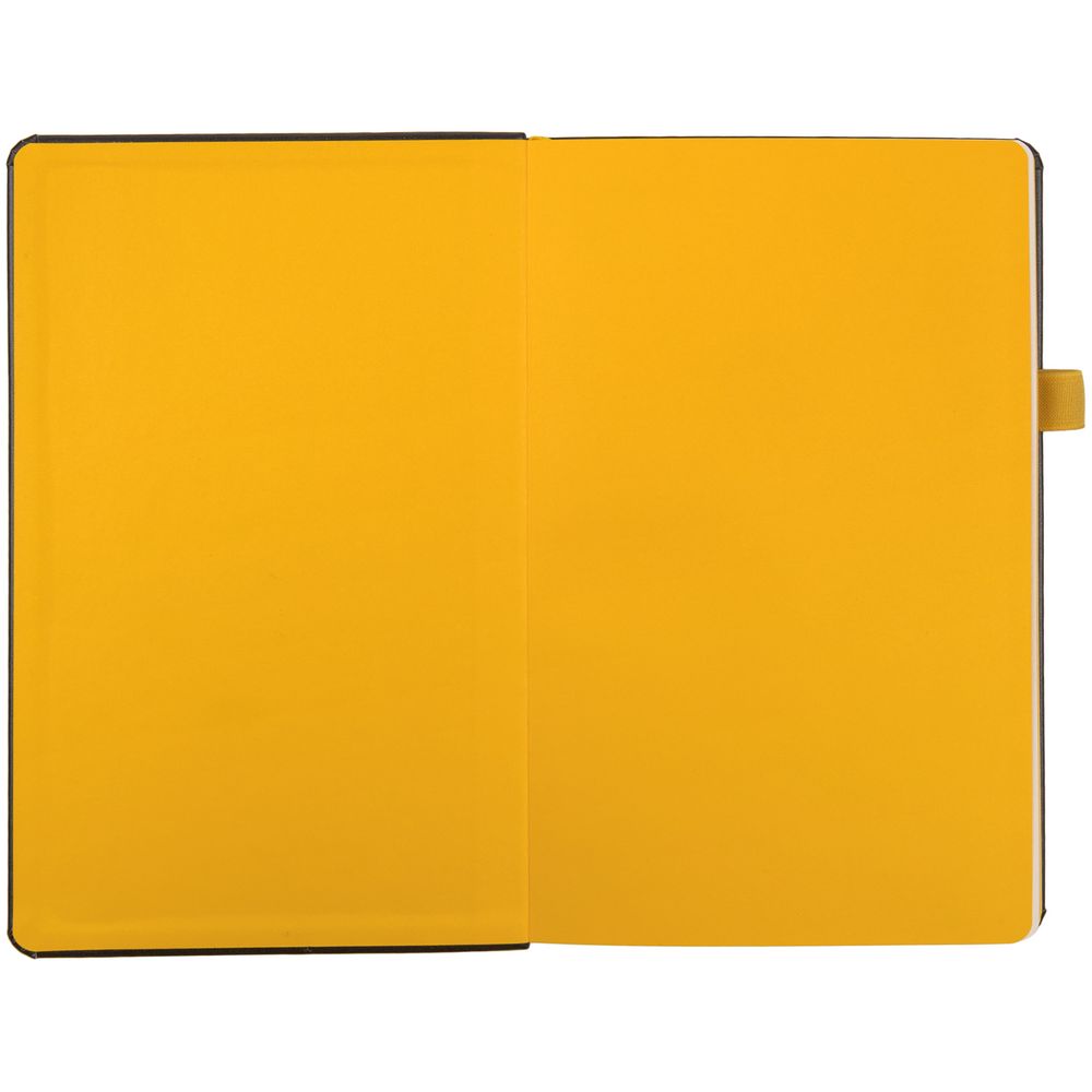 Ежедневник Ton, недатированный, черный с желтым-2