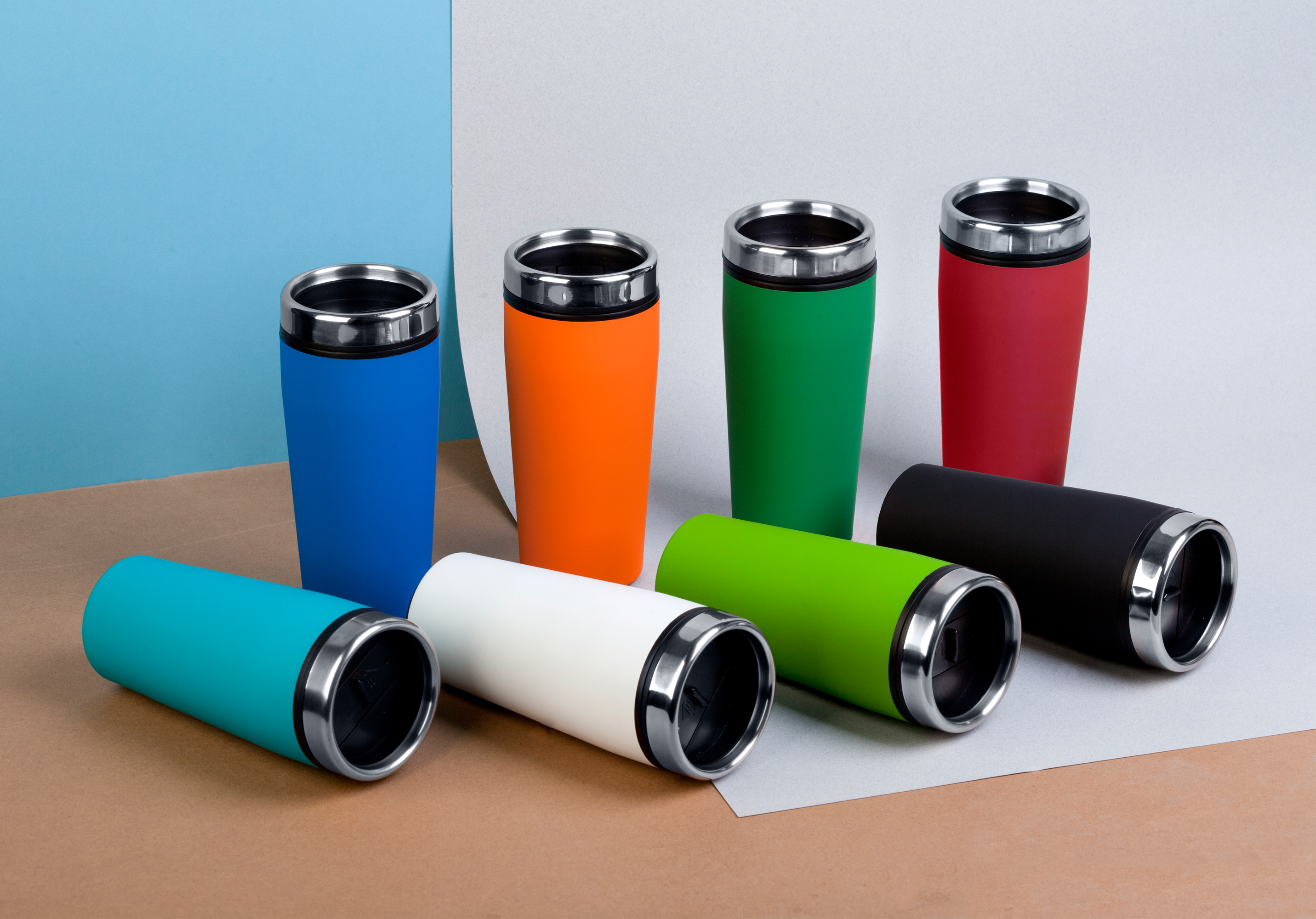 Термостакан "Европа" 500 мл, покрытие пудра-4