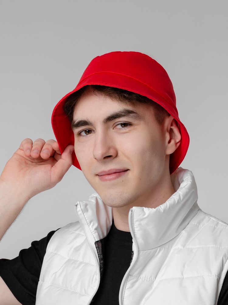 Панама Vento, красная-2