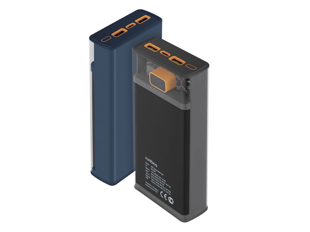 Внешний аккумулятор Rombica NEO Steam Max Blue-5