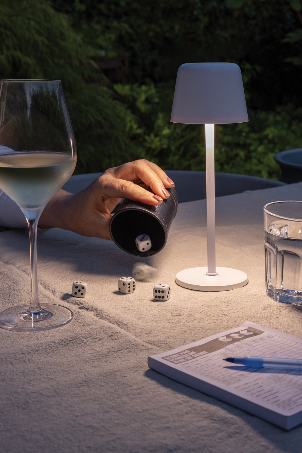 Настольная лампа Zenic из переработанного пластика RCS-10