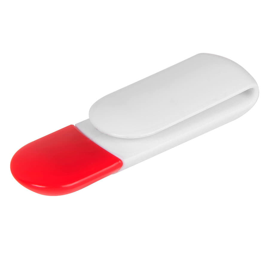 USB flash-карта "Alma" (8Гб), белый, красный-1