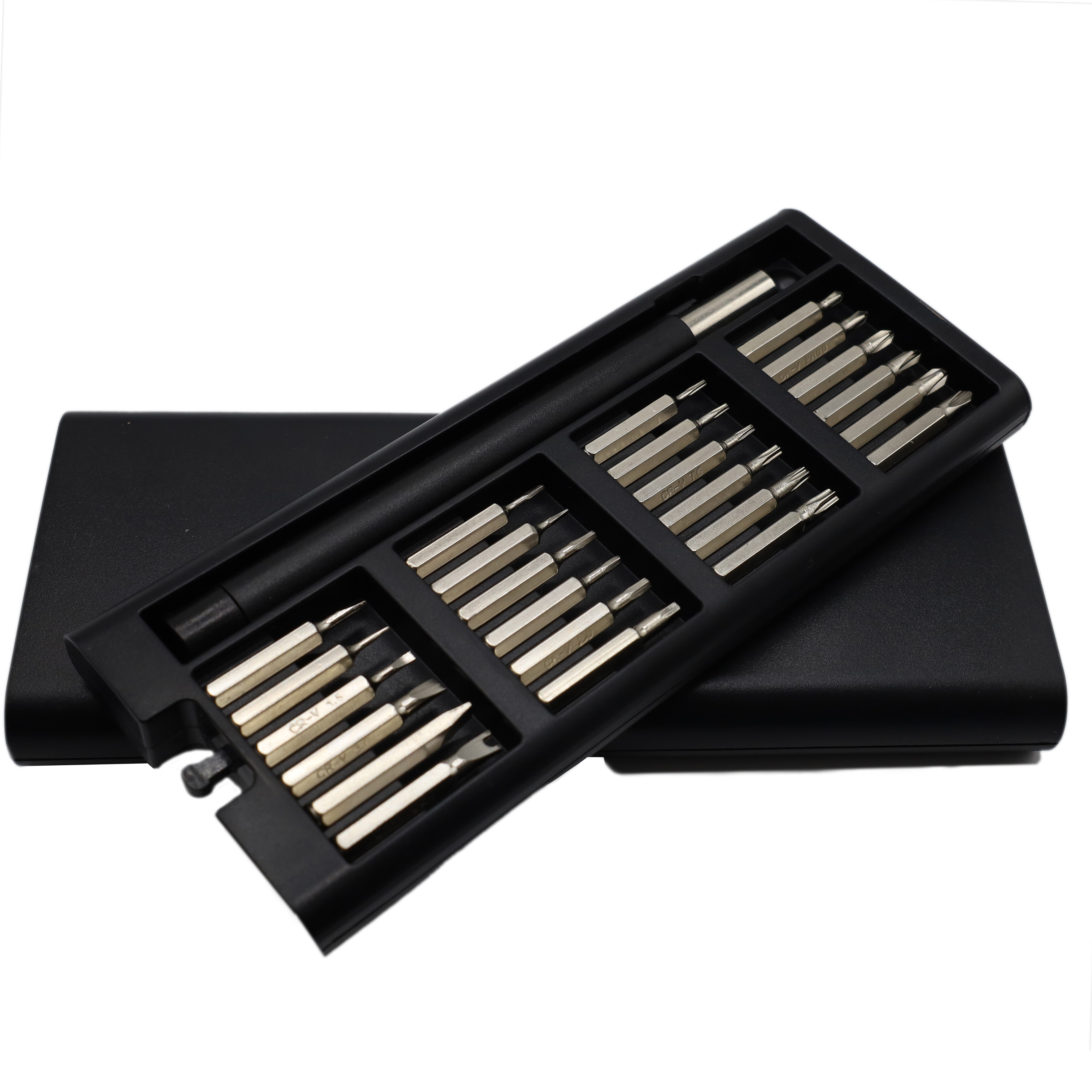 Отвертка с набором из 24 насадок ProTip, Чёрный-0