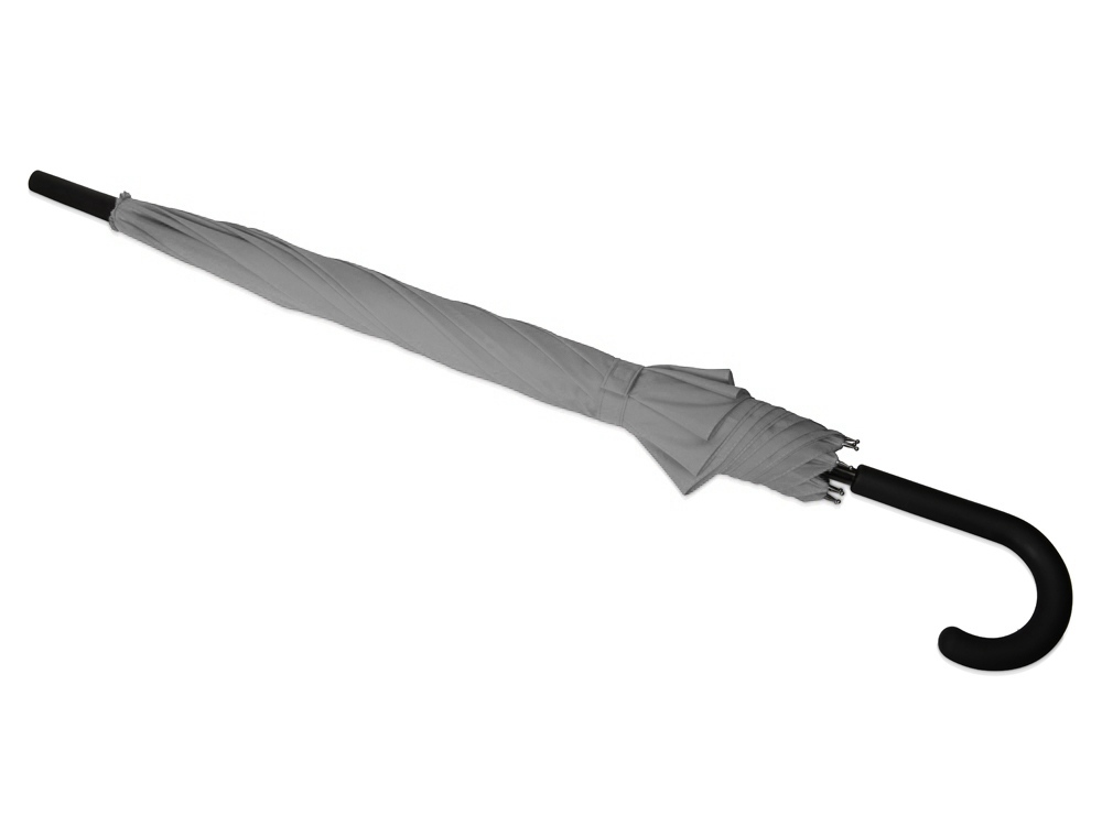 Зонт-трость полуавтомат Wetty с проявляющимся рисунком, серый-11