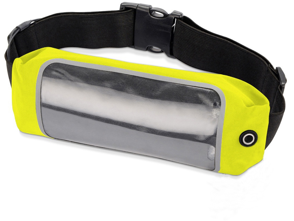 Сумка на пояс Спринт, неоновый желтый-0
