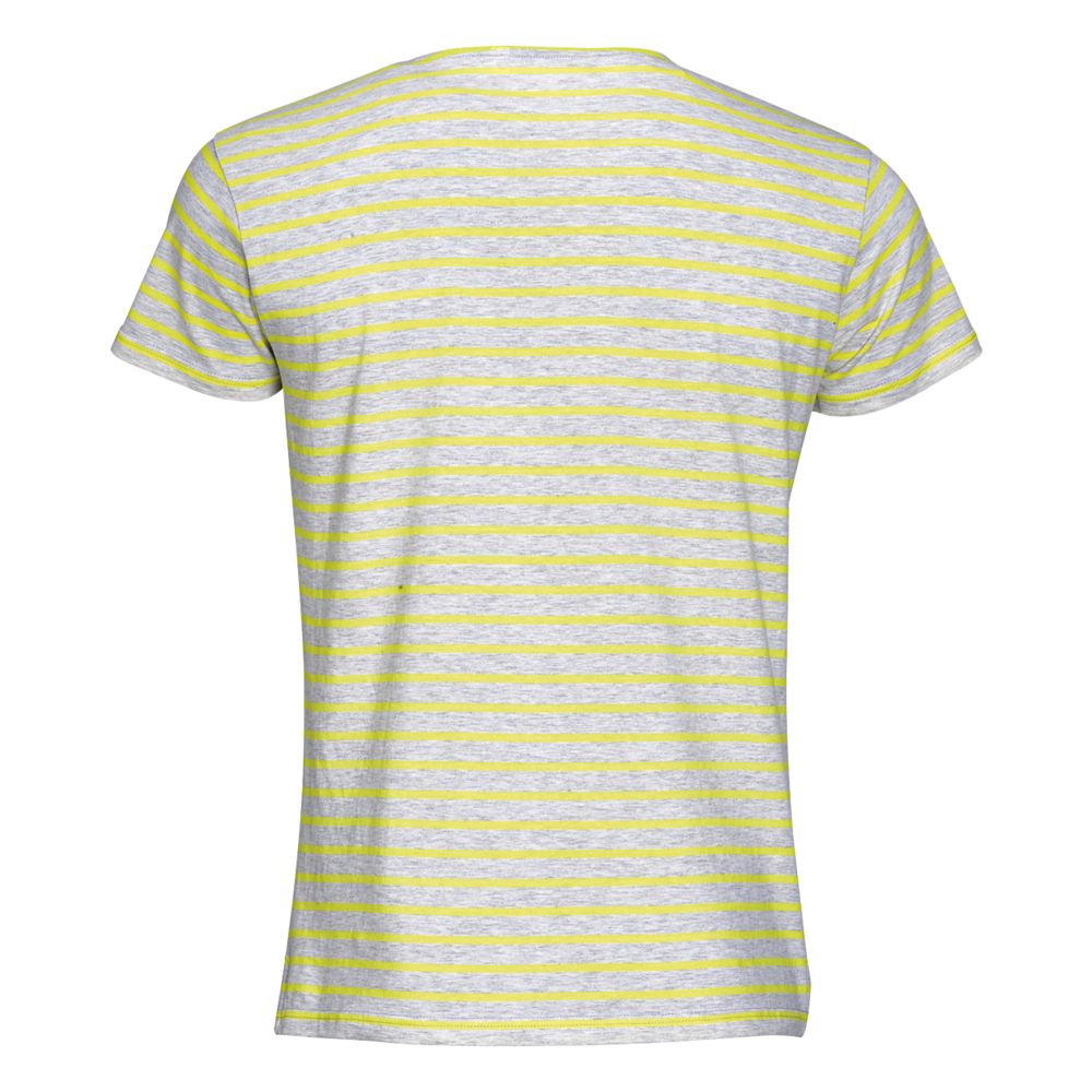 Футболка Miles Men серая с желтым-1