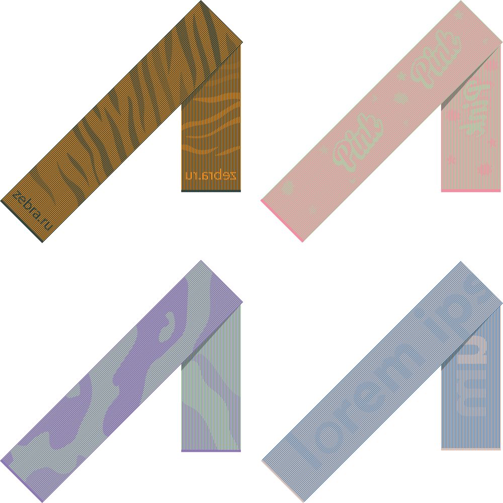 Шарф Fung XXL на заказ, акрил-1