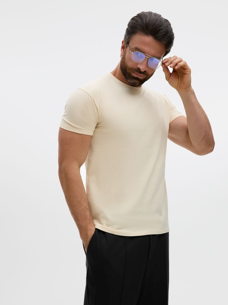 Футболка Imperial 190, светло-бежевая-5