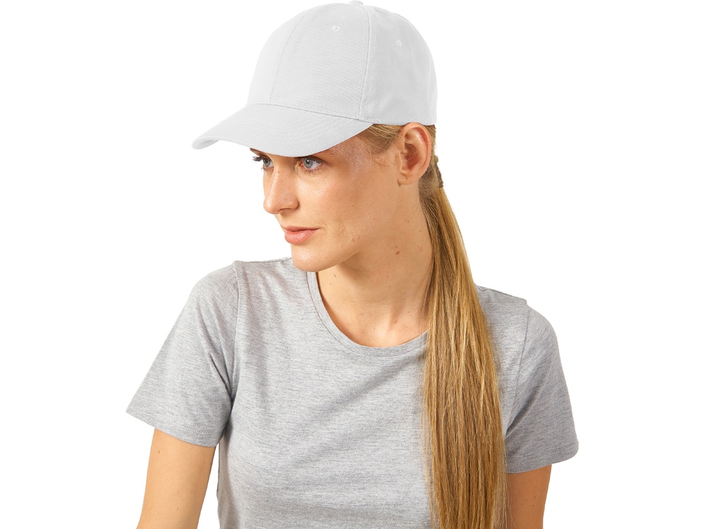 Бейсболка из переработанного волокна Milwaukee, белый-2
