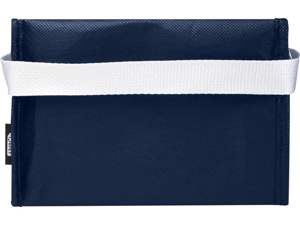 Spectrum нетканая сумка-холодильник, 4 л, на 6 банок, из переработанных материалов, синий navy-2