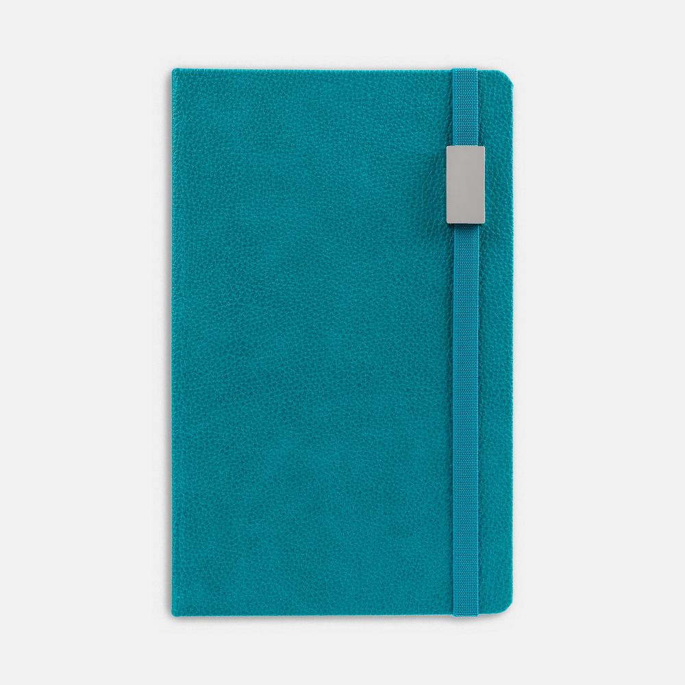 Ежедневник Nova Metal, недатированный, бирюзовый-0