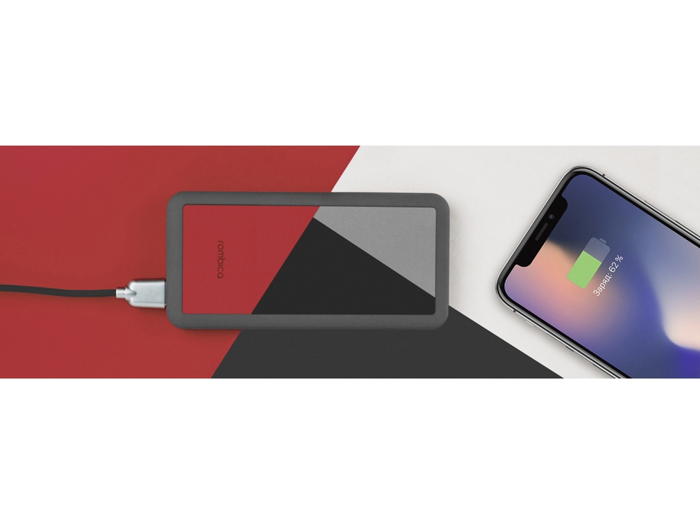 Внешний аккумулятор Rombica NEO Bright 3C, серый-10