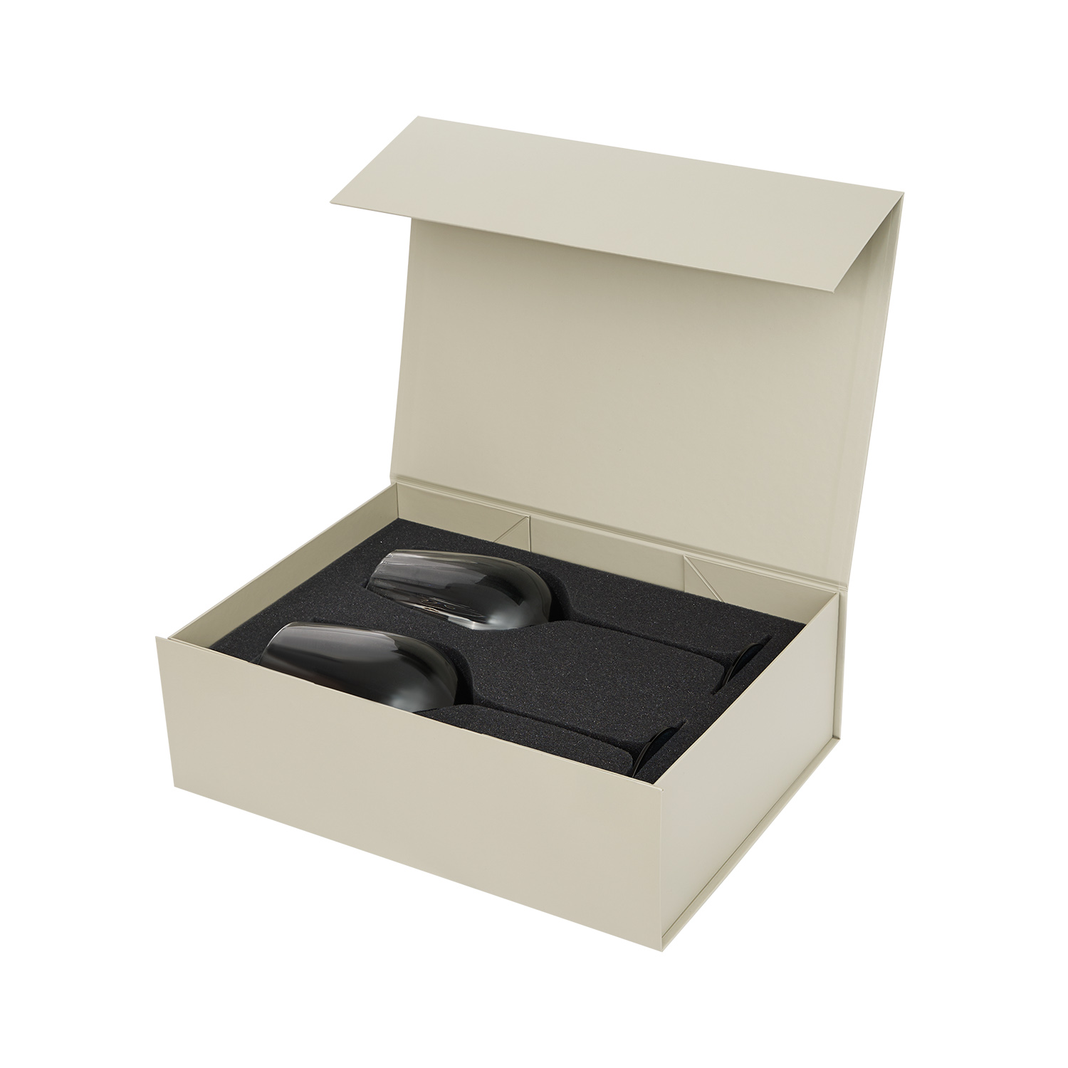 Подарочный набор 2 бокала для вина Мансера (Mancera) в серой коробке-2