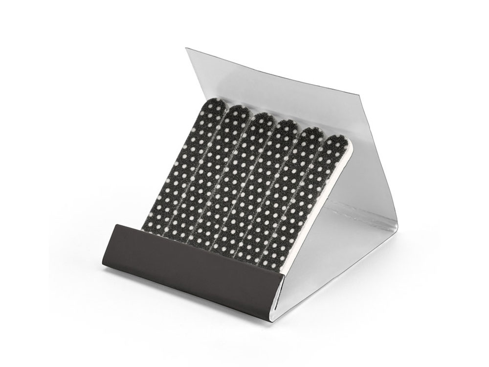 ANISTON. Набор из 6-ти пилочек для ногтей, Черный-0