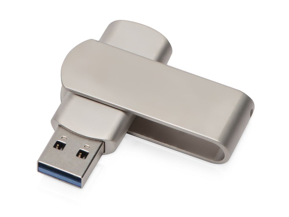 USB-флешка 2.0 на 16 Гб Setup, серебристый-0