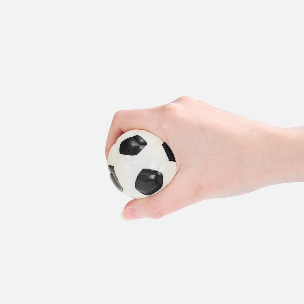 Бутылка с антистрессом Footballer, синяя-3