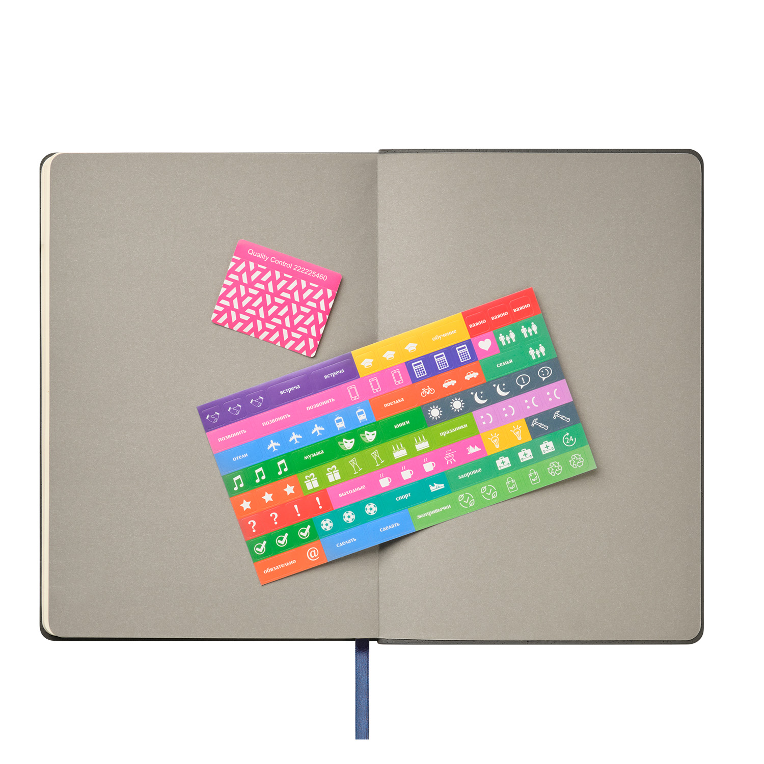 Ежедневник Teolo недатированный, синий-10