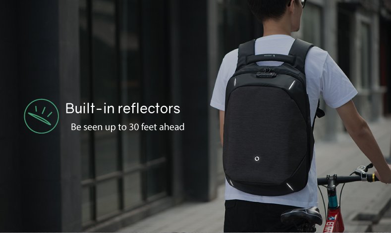 Рюкзак ClickPack 46х34х16 см, черный/серый-20