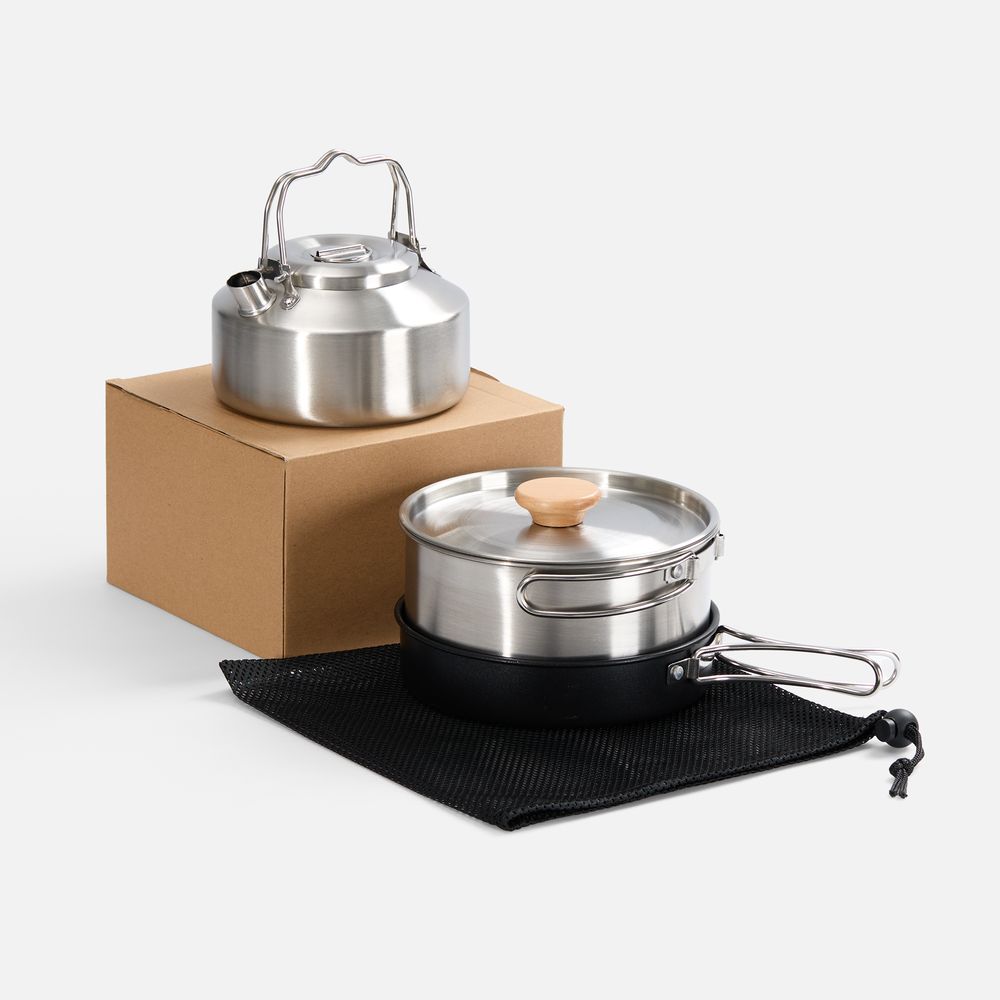 Набор туристической посуды Stackado-0