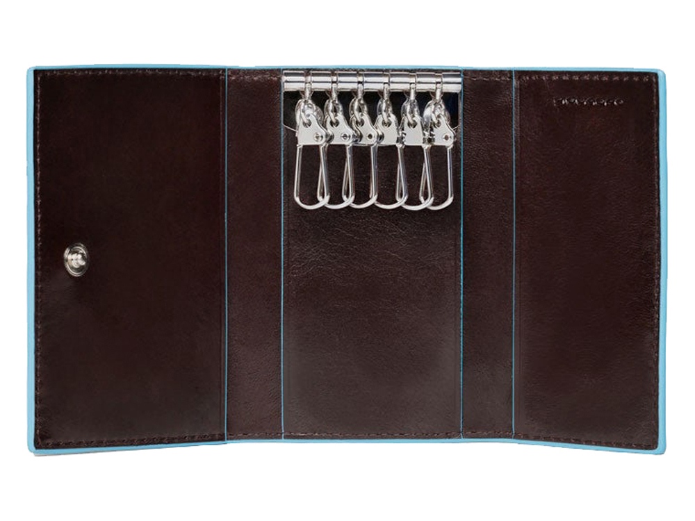 Ключница, Piquadro Blue Square, коричневый-0