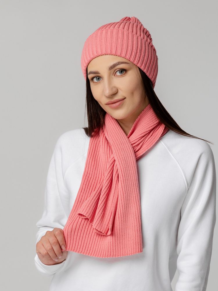 Шарф Yong, розовый-2