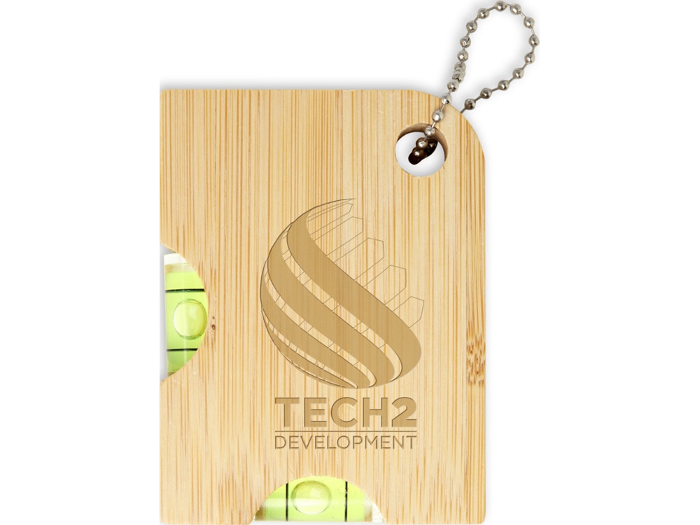 Levo бамбуковая открывалка для бутылок с уровнем - Натуральный-2